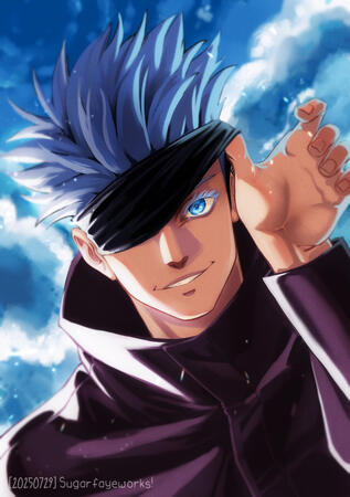 Satoru Gojo from Jujutsu Kaisen