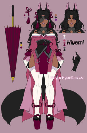 Kiyomi, a kitsune Kiyomi, a kitsune